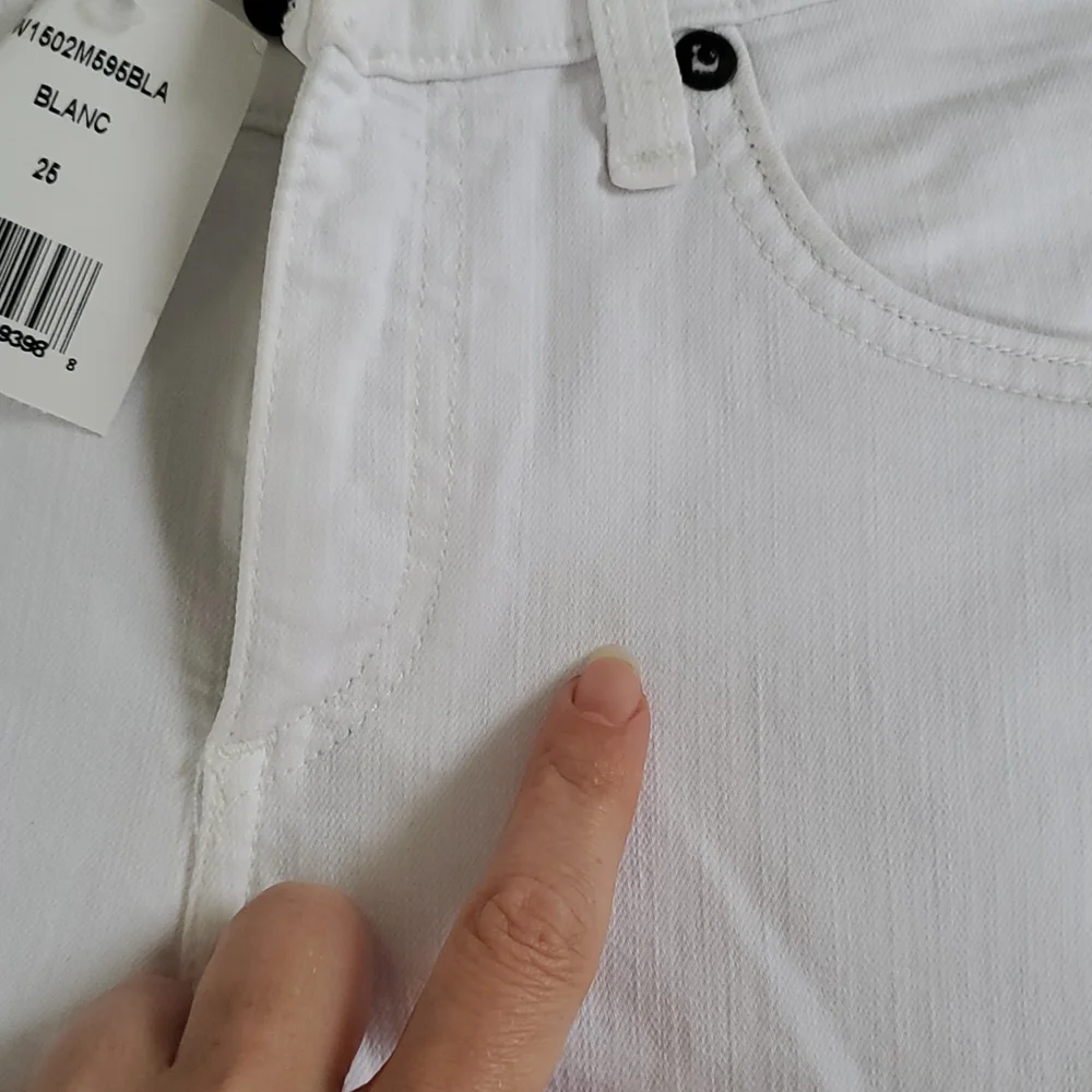 1. Rag & Bone Skinny Jeans Blanc - Picture 6 of 16